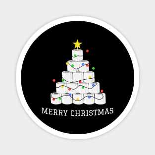 Toilet Paper Christmas Tree Funny Christmas 2020 Magnet